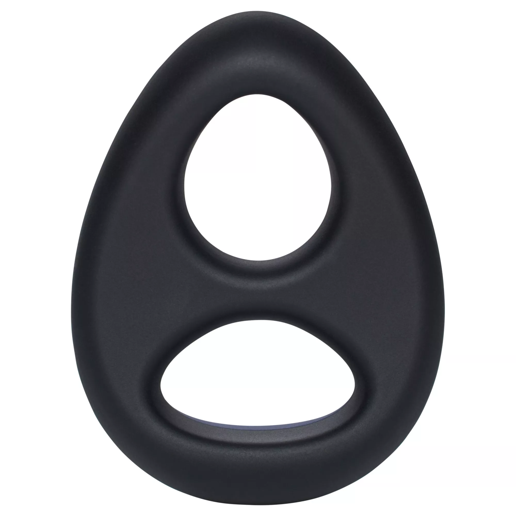 Rock Solid The Code Silicone Cock Ring with Bandana Navy Blue at Spencer's