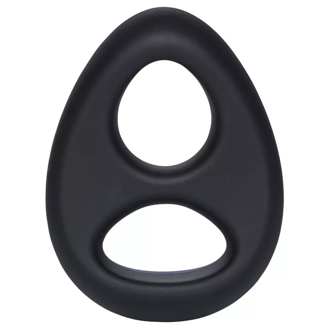 Rock Solid The Code Silicone Cock Ring with Bandana Navy Blue at Spencer's