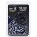 Rock Solid The Code Silicone Cock Ring with Bandana Navy Blue at Spencer's