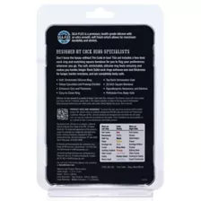 Rock Solid The Code Silicone Cock Ring with Bandana Navy Blue at Spencer's