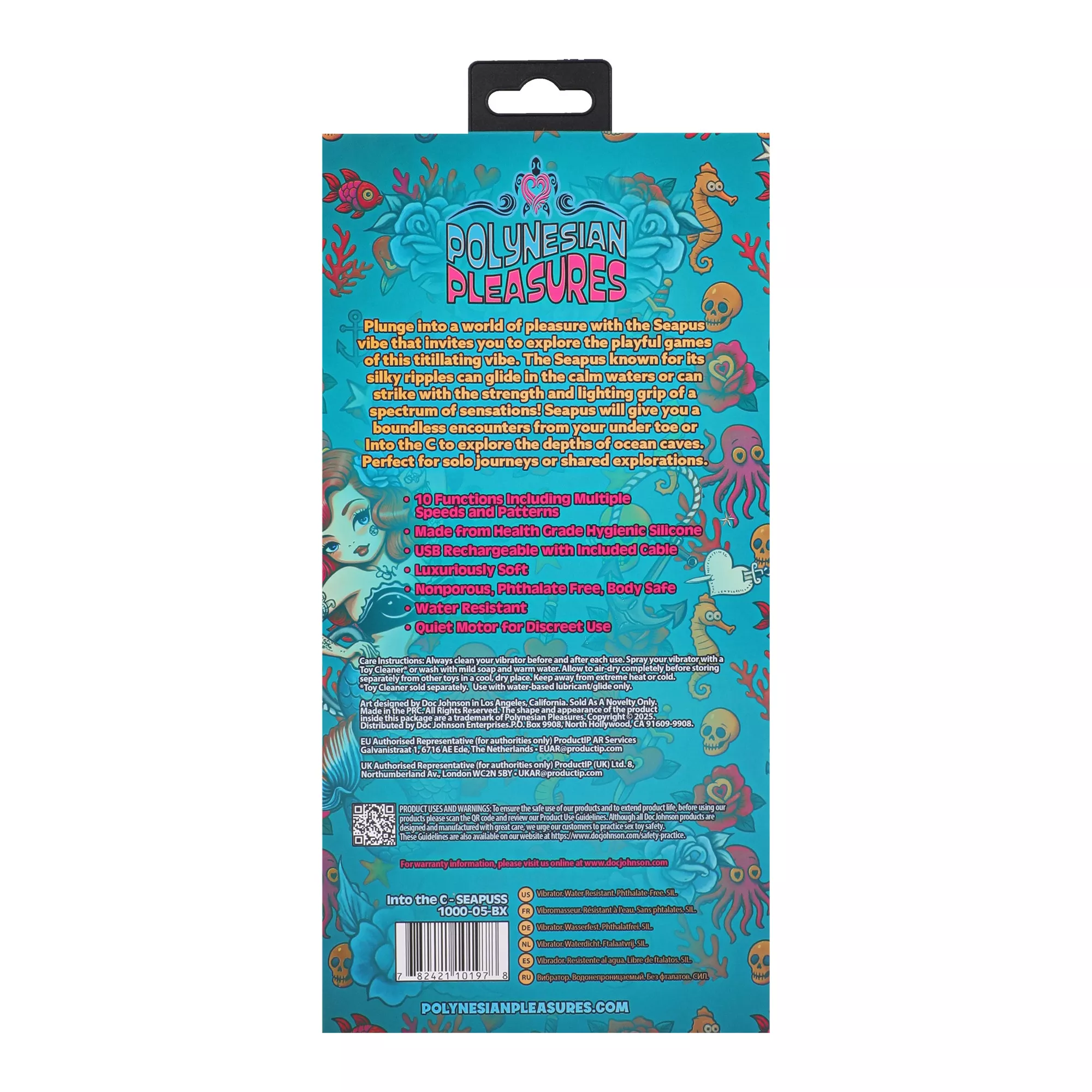 Polynesian Pleasures Into the C Seapuss Vibrator at Spencer's