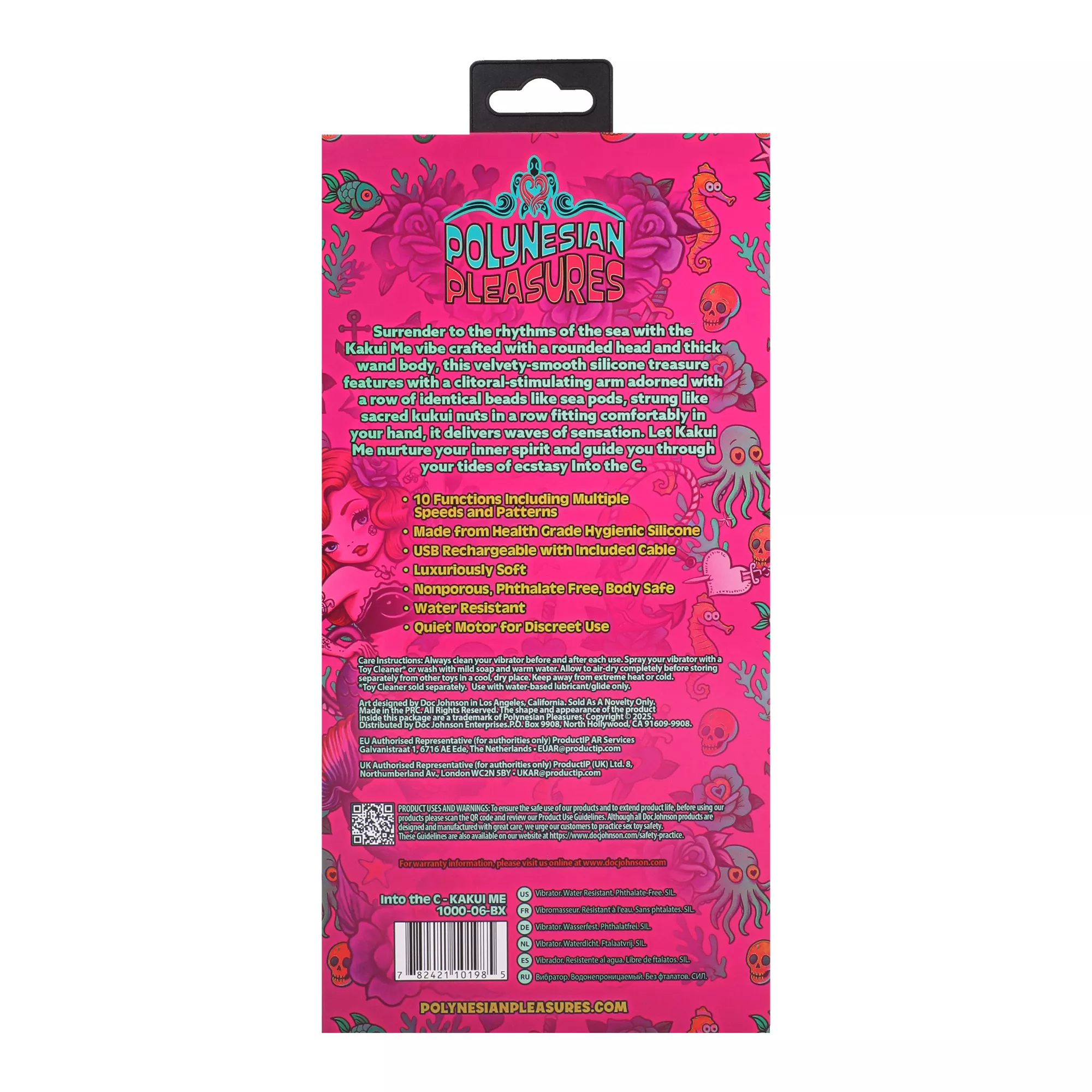 Polynesian Pleasures Into the C Kakui Me Vibrator at Spencer's