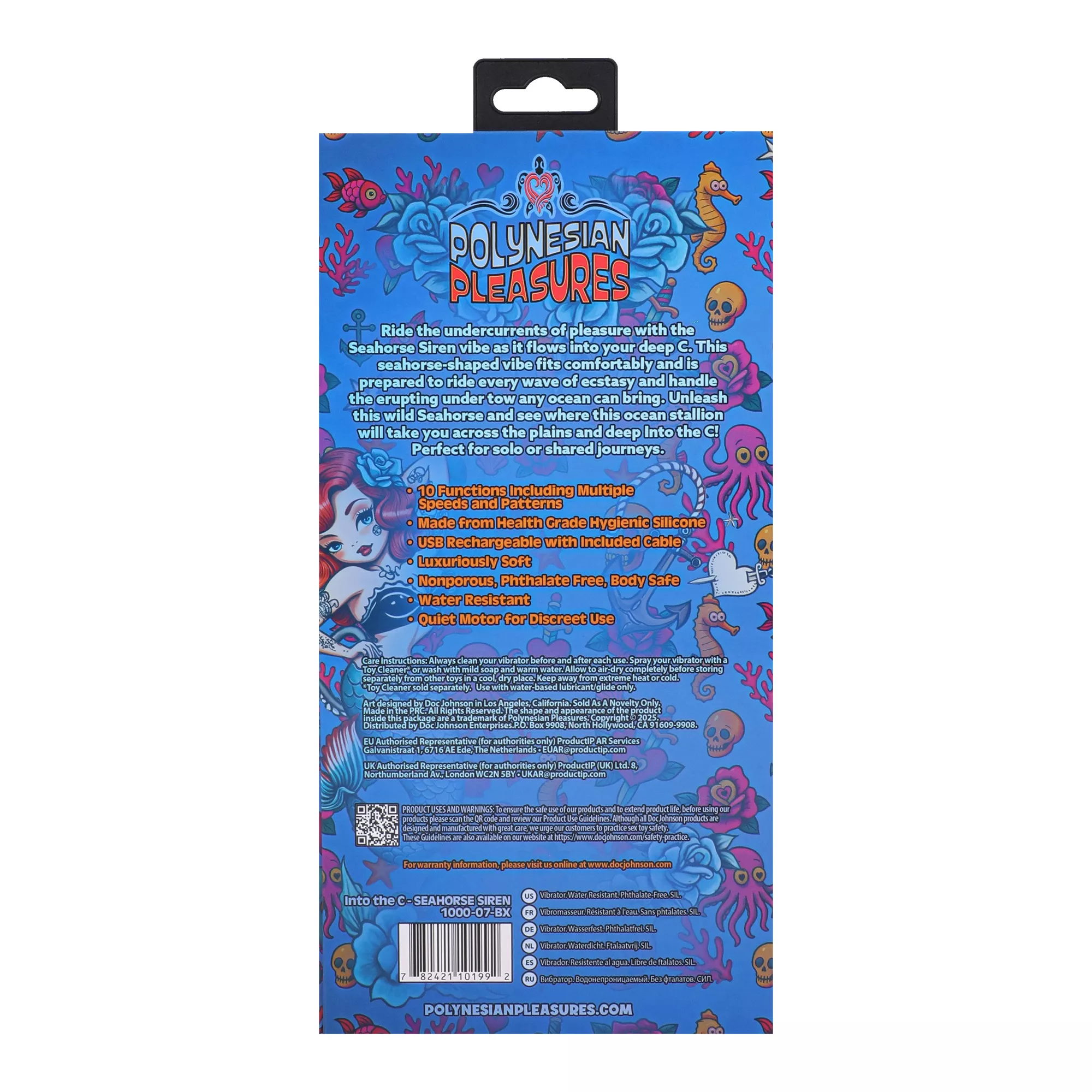 Polynesian Pleasures Into the C Seahorse Siren Vibrator at Spencer's