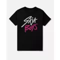 KPop Demon Hunters Saja Boys Logo T Shirt at Spencer's