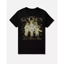 Huntr/x Golden T Shirt - KPop Demon Hunters at Spencer's