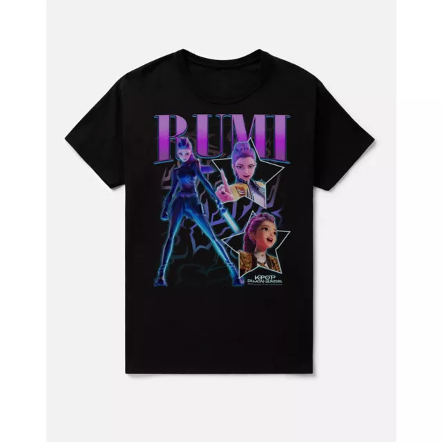 Rumi Stars T Shirt - KPop Demon Hunters at Spencer's