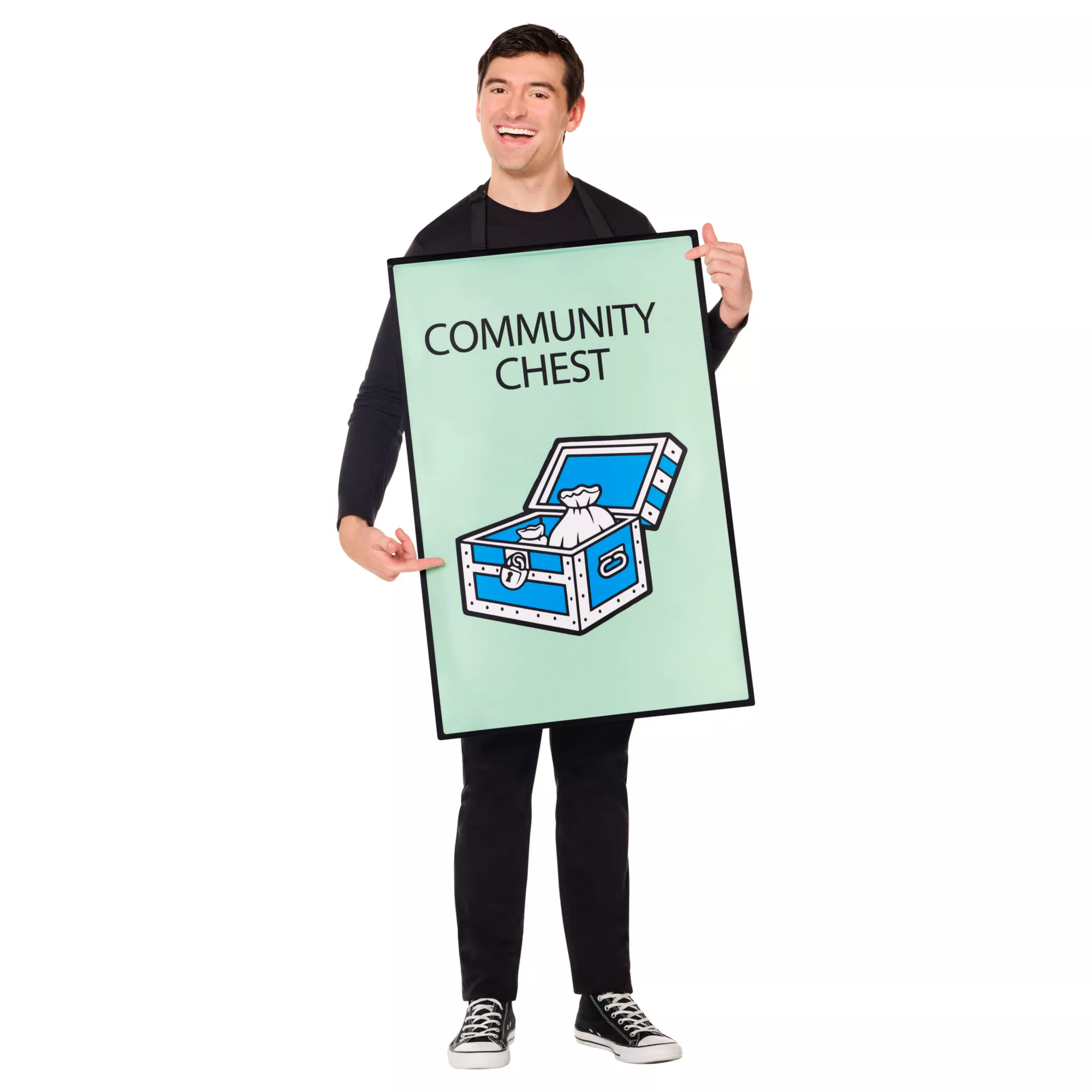 Adult 4-in-1 Monopoly Cards Costume at Spirit Halloween