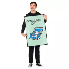 Adult 4-in-1 Monopoly Cards Costume at Spirit Halloween