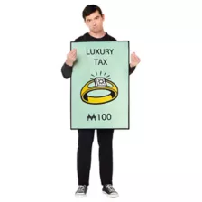 Adult 4-in-1 Monopoly Cards Costume at Spirit Halloween