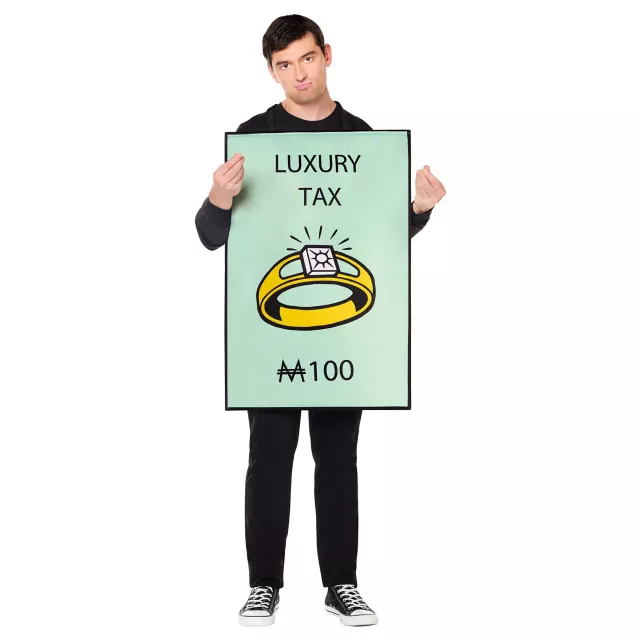 Adult 4-in-1 Monopoly Cards Costume at Spirit Halloween