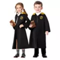 Toddler Hufflepuff Hooded Robe Costume - Harry Potter at Spirit Halloween
