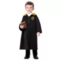 Toddler Hufflepuff Hooded Robe Costume - Harry Potter at Spirit Halloween