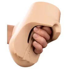 PDX Plus Double Pounder Vibrating Squeeze Stroker at Spencer's