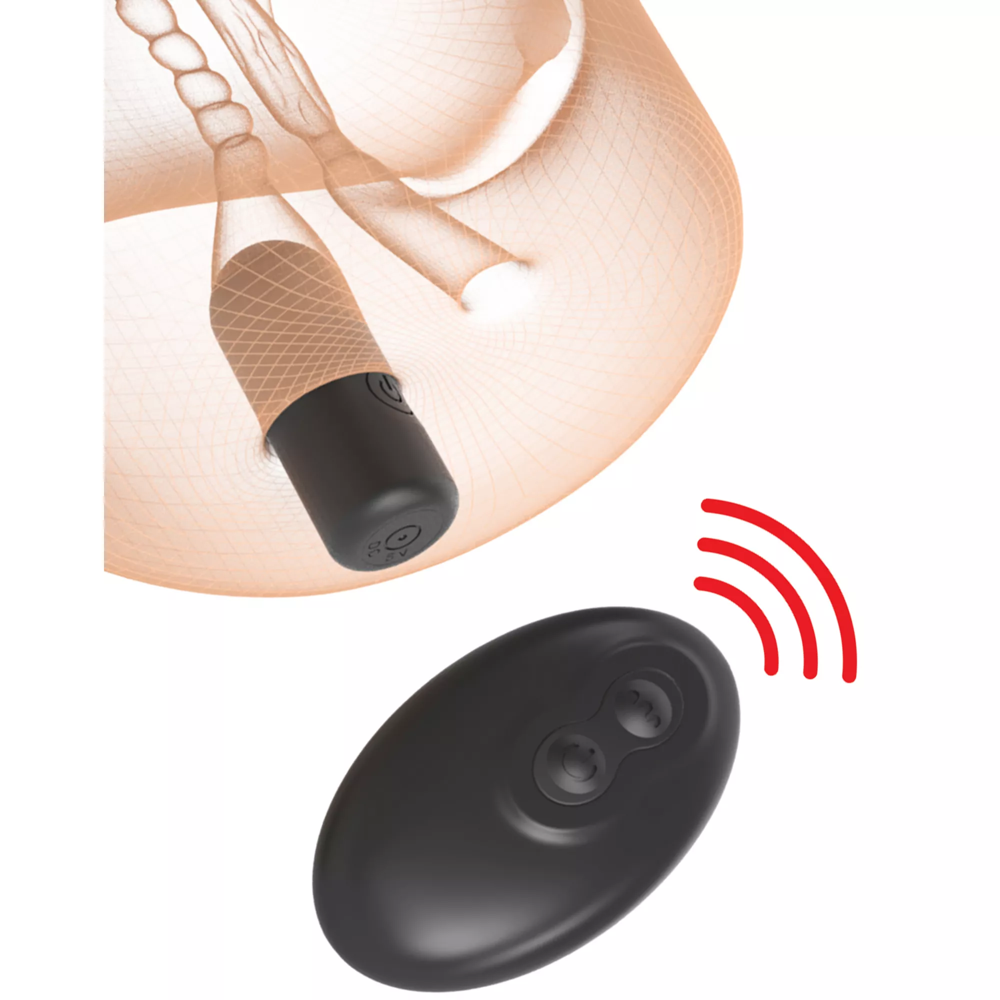 PDX Plus Double Pounder Vibrating Squeeze Stroker at Spencer's