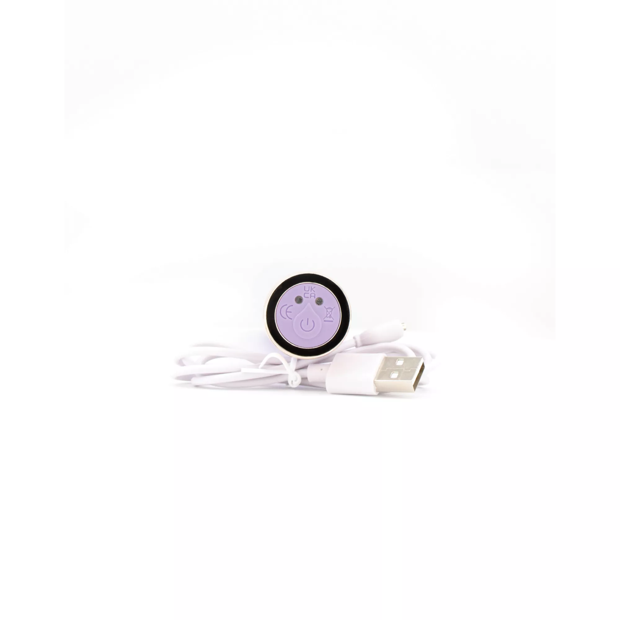 Aurora Glass Vibrator Purple - Firstglass at Spencer's