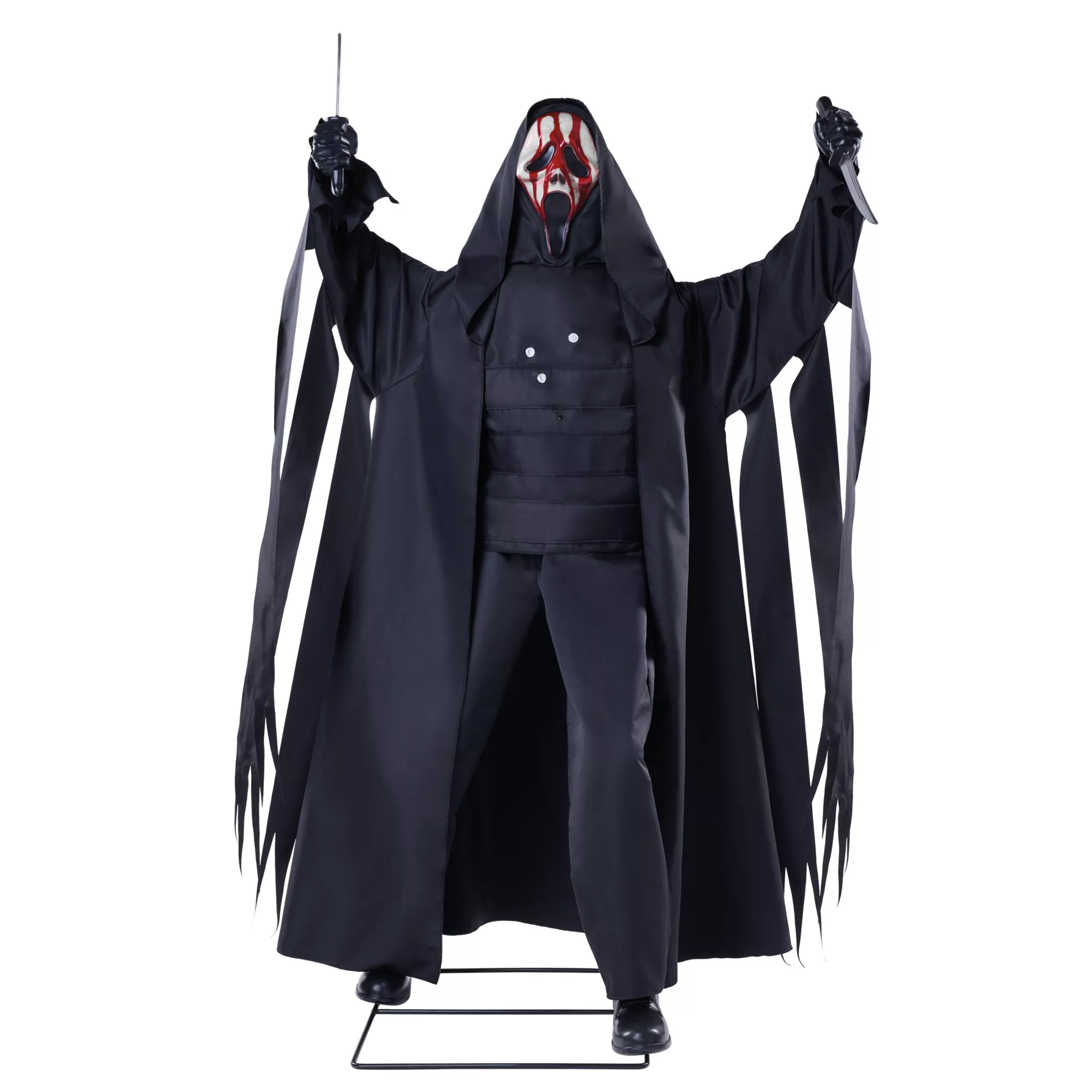 6 Ft 8 In Ghost Face Animatronic