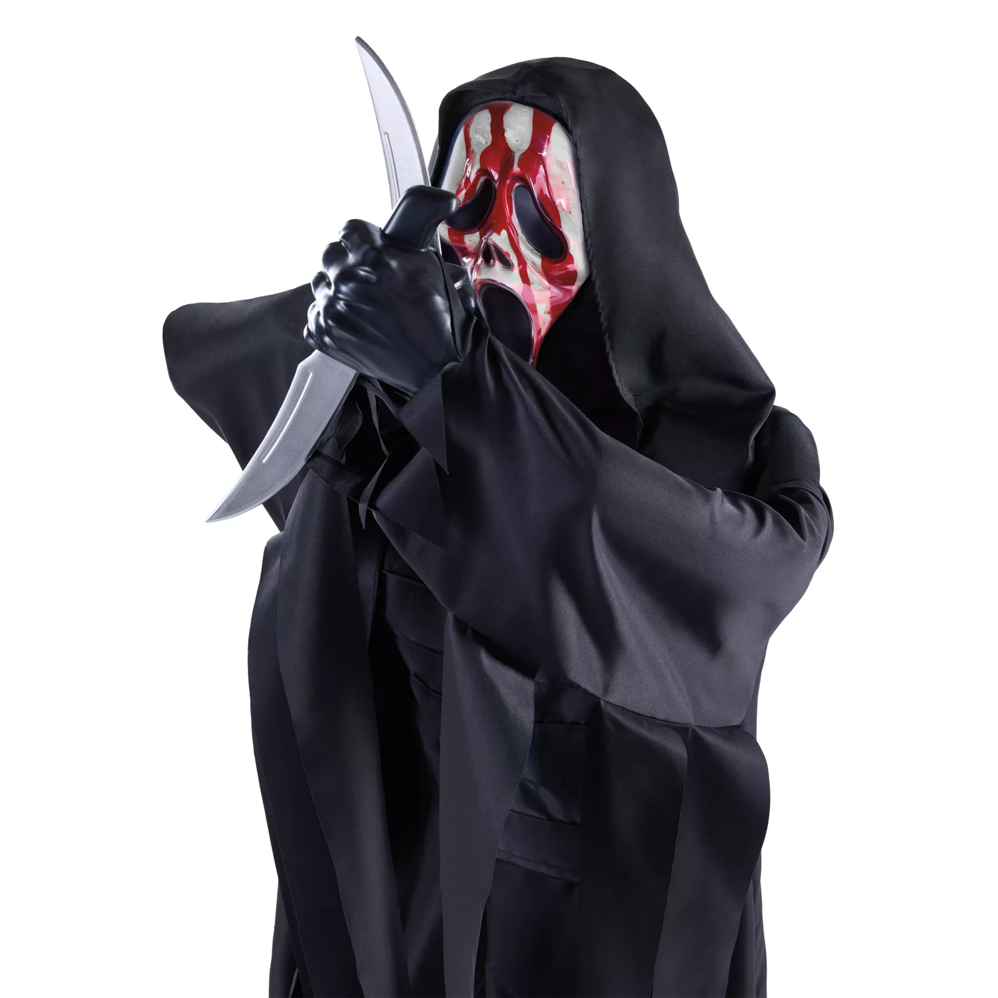 6 Ft 8 In Ghost Face Animatronic
