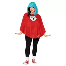 Adult Dr. Seuss Thing Poncho Costume at Spirit Halloween