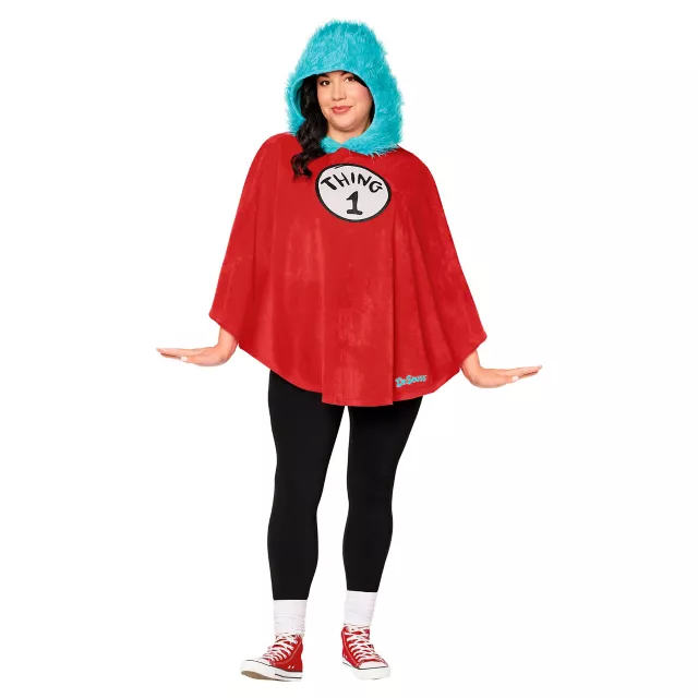 Adult Dr. Seuss Thing Poncho Costume at Spirit Halloween