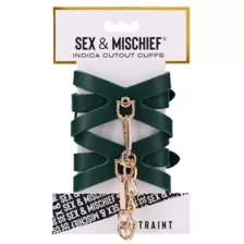 Sex & Mischief Indica Cutout Cuffs at Spencer's