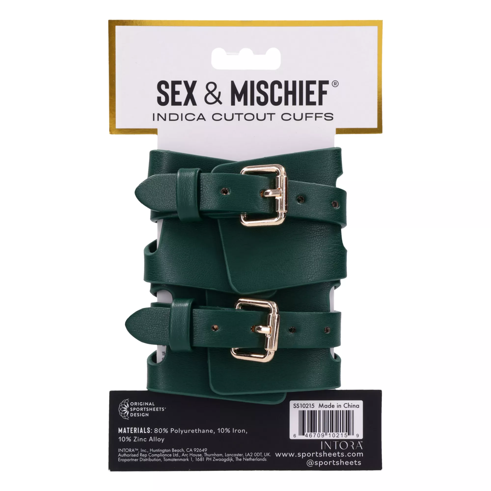 Sex & Mischief Indica Cutout Cuffs at Spencer's