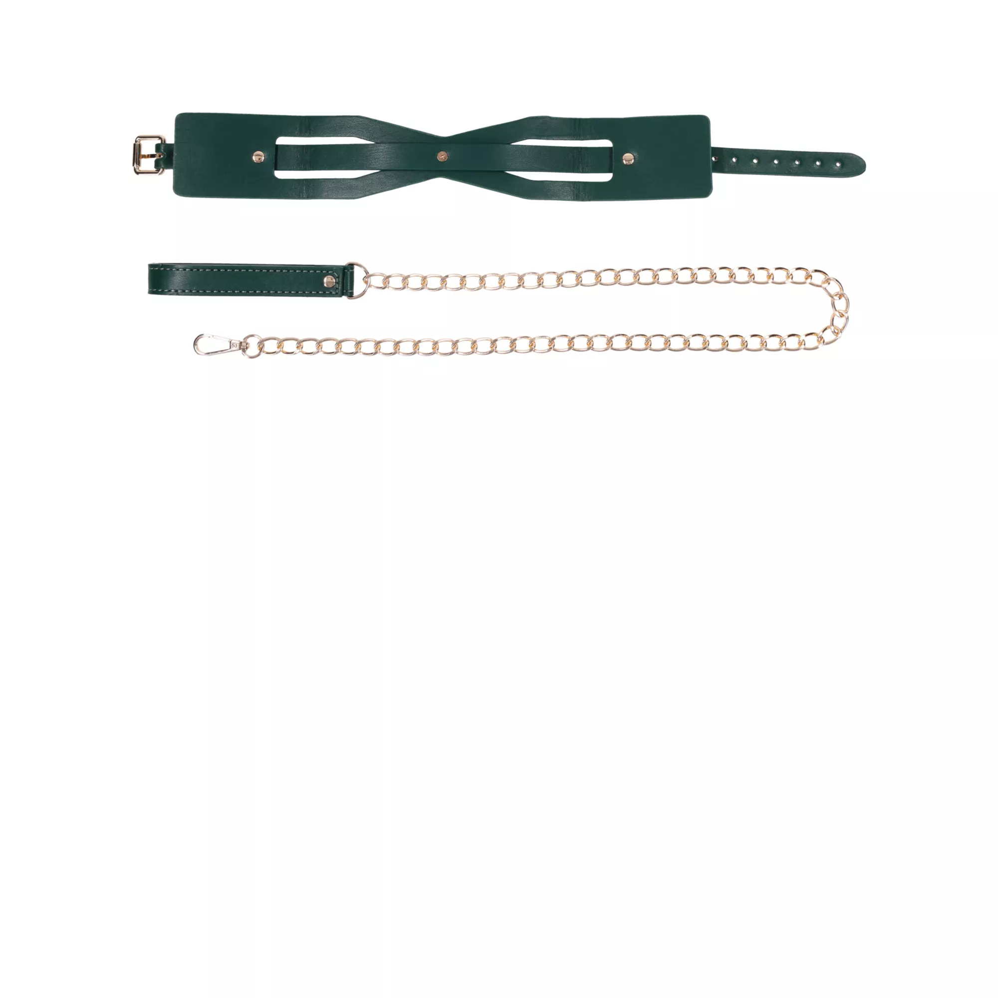 Sex & Mischief Indica Cutout Collar and Leash at Spencer's