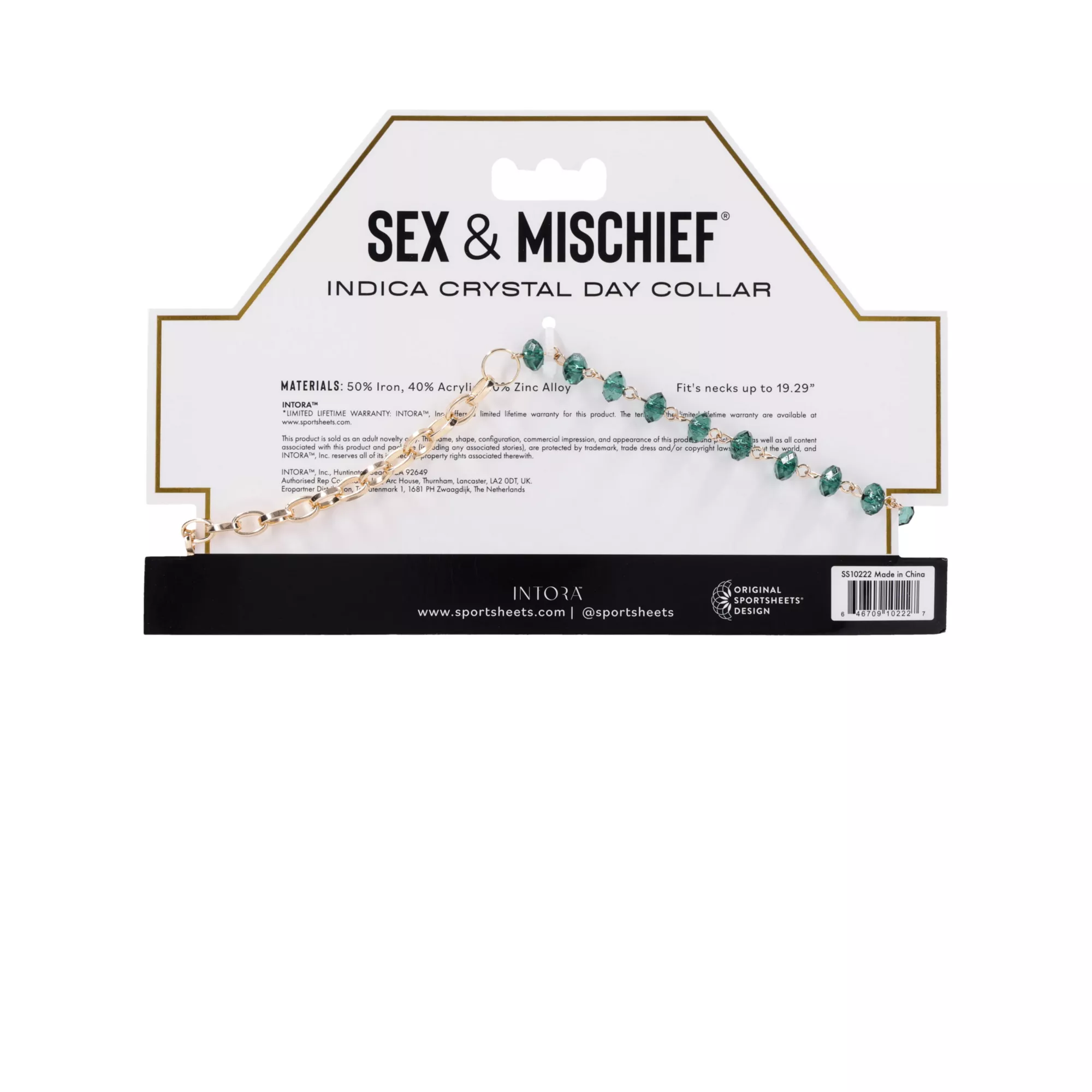Sex & Mischief Indica Crystal Day Collar at Spencer's
