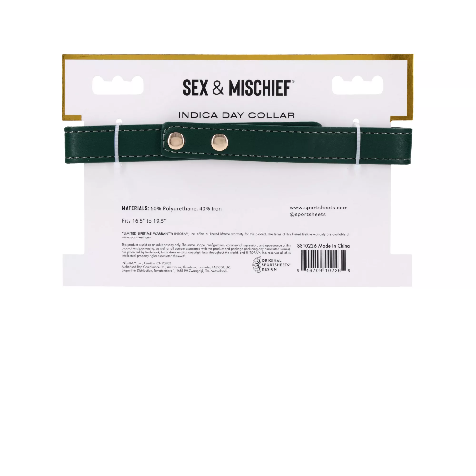 Sex & Mischief Indica Day Collar at Spencer's