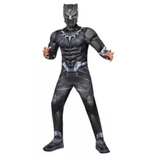 Kids Black Panther Muscle Suit Costume - Avengers at Spirit Halloween