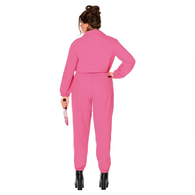 Adult Pink Michael Myers Jumpsuit Costume - Halloween II at Spirit Halloween