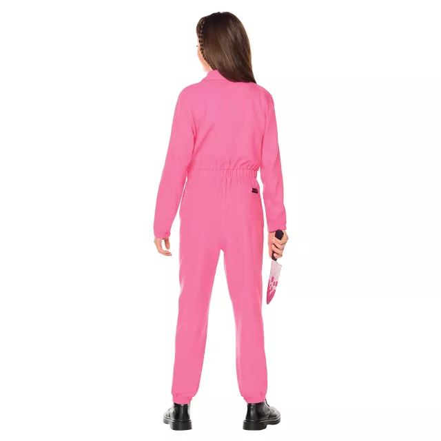 Kids Pink Michael Myers Jumpsuit at Spirit Halloween