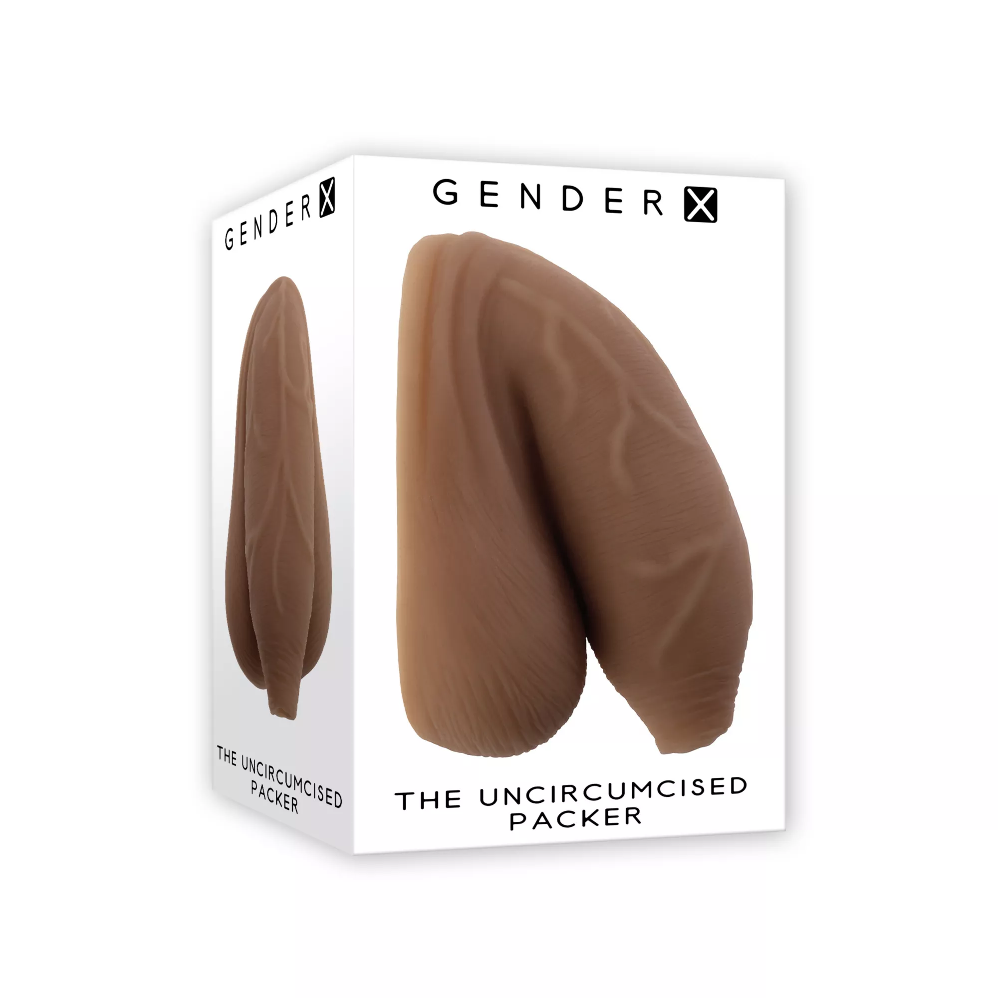 Gender X The Uncircumcised Packer Dark Skin Tone at Spencer's