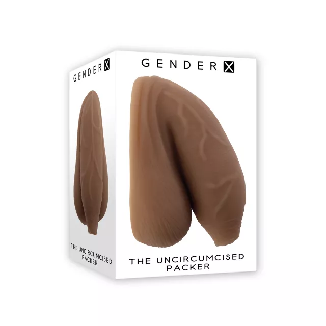 Gender X The Uncircumcised Packer Dark Skin Tone at Spencer's