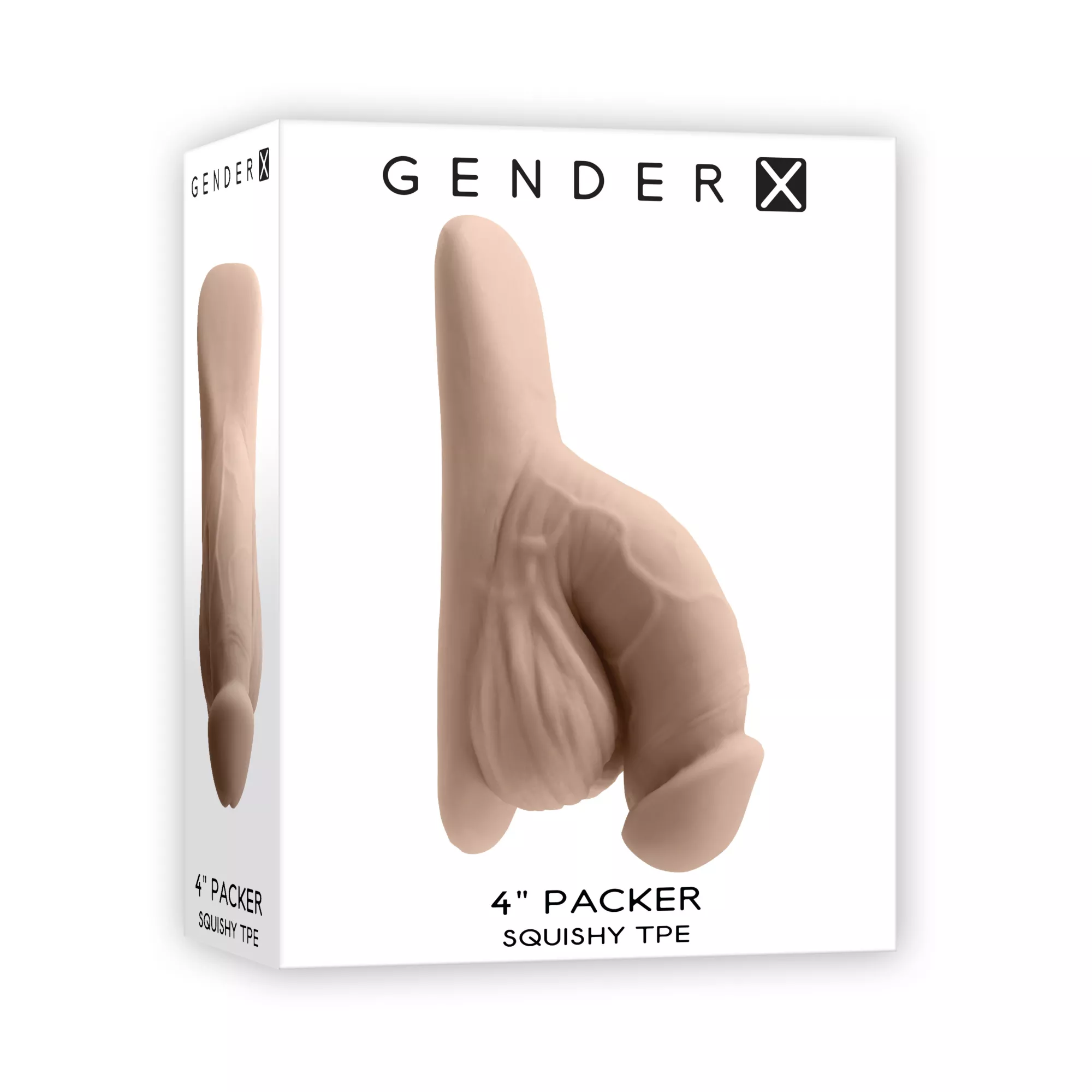 Gender X 4 Inch Packer Light Skin Tone at Spencer's