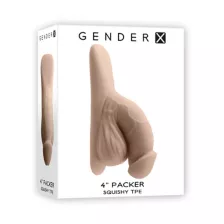 Gender X 4 Inch Packer Light Skin Tone at Spencer's