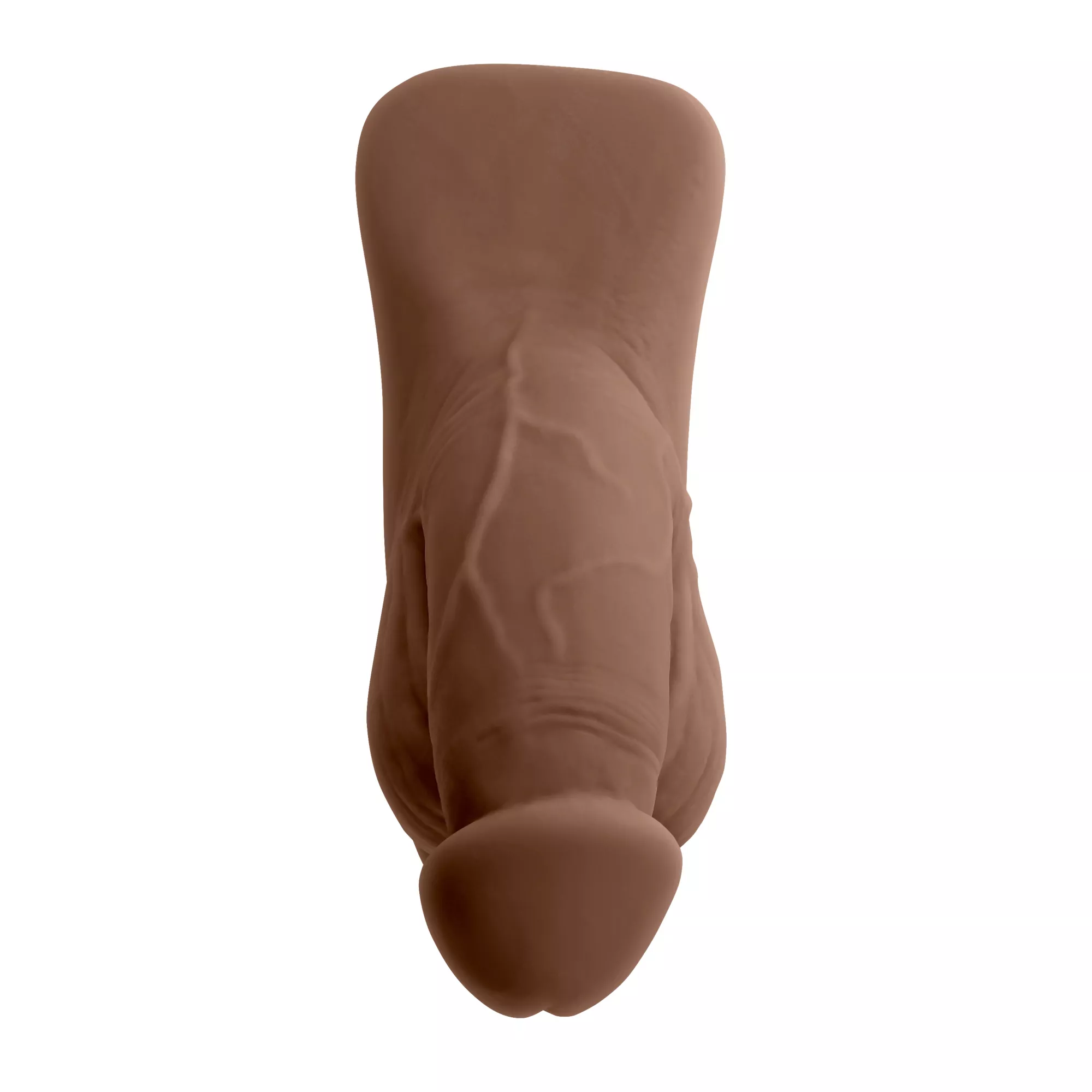 Gender X 4 Inch Packer Dark Skin Tone at Spencer's