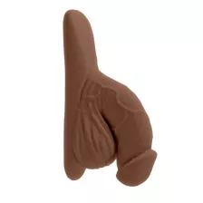 Gender X 4 Inch Packer Dark Skin Tone at Spencer's
