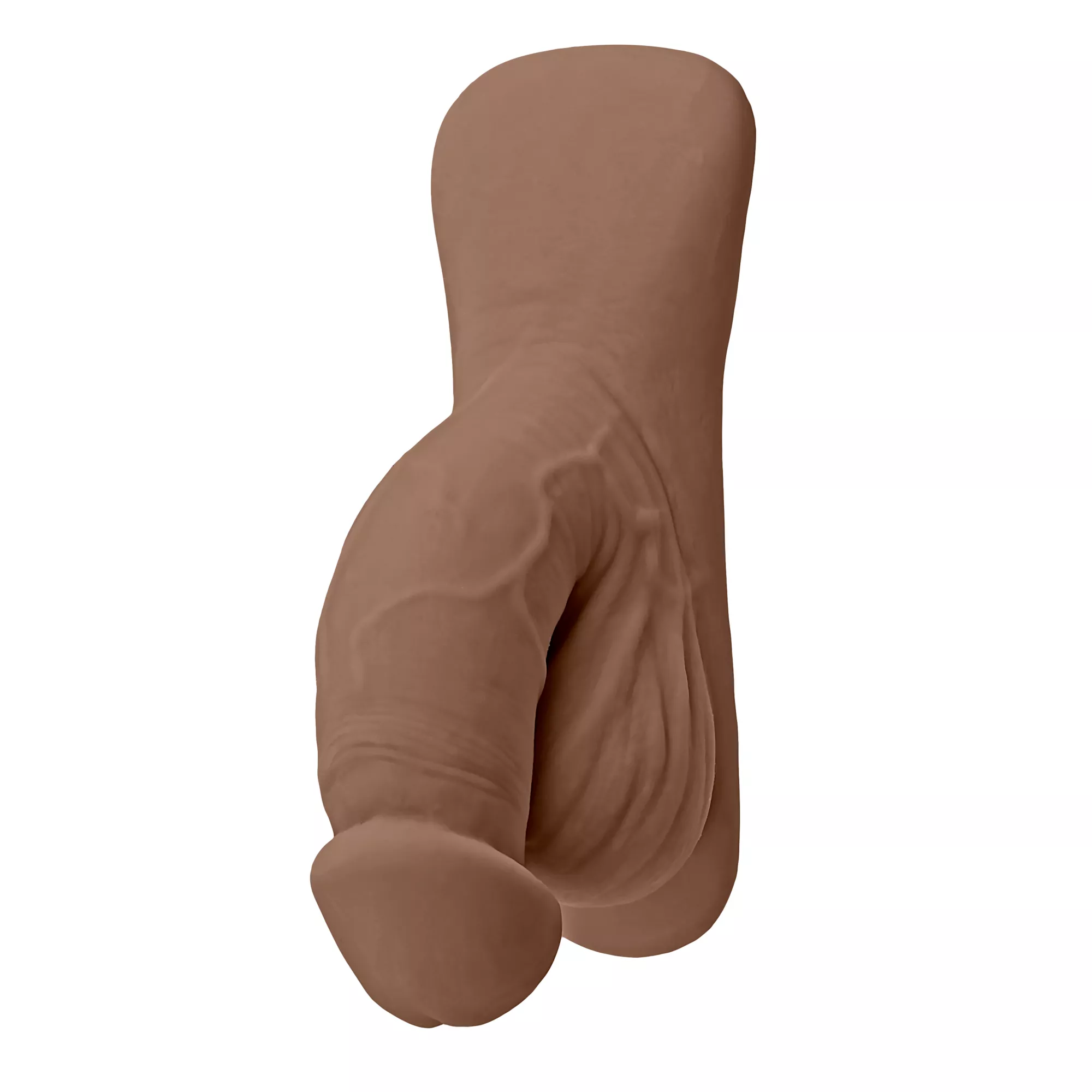 Gender X 4 Inch Packer Dark Skin Tone at Spencer's