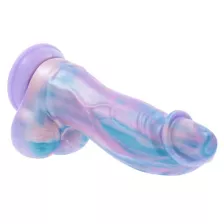 Evolved Mythical Vibrating Silicone Dildo with Remote at Spencer's