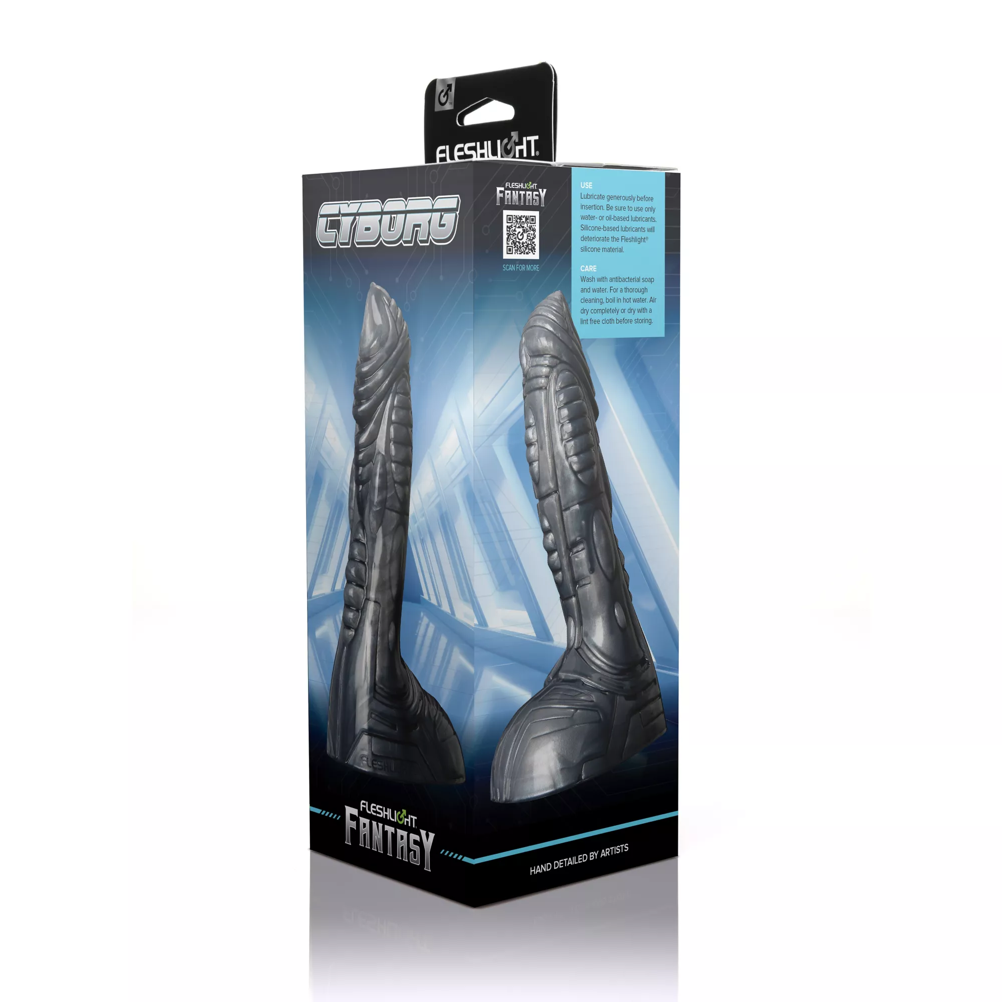 Fleshlight Androm3da Cyborg Dildo at Spencer's