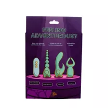 Natalie's Toy Box Pleasure Hunter 4-in-1 Vibrator Set at Spencer's