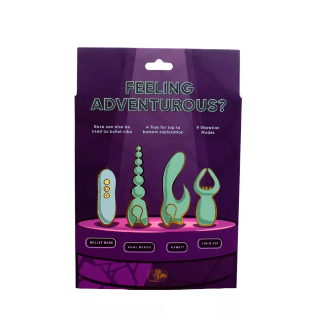 Natalie's Toy Box Pleasure Hunter 4-in-1 Vibrator Set at Spencer's