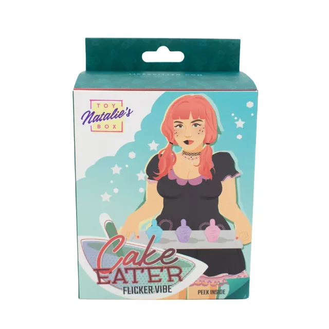 Natalie's Toy Box Cake Eater Flicking Tongue Vibrator at Spencer's
