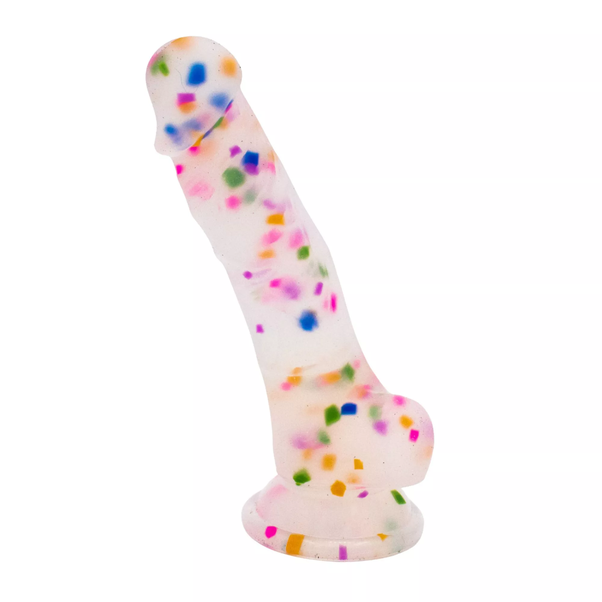 Cock-A-Palooza Confetti Dildo - Natalie's Toy Box at Spencer's