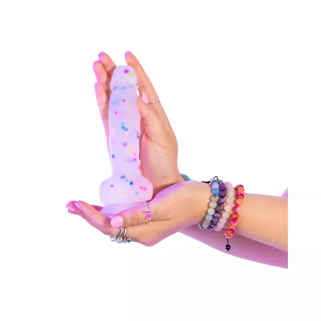 Cock-A-Palooza Confetti Dildo - Natalie's Toy Box at Spencer's