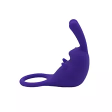 Natalie's Toy Box The Cock Hopper Cock Ring and Bullet Vibrator at Spencer's