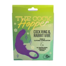 Natalie's Toy Box The Cock Hopper Cock Ring and Bullet Vibrator at Spencer's