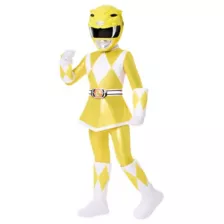 Toddler Yellow Power Ranger Costume - Mighty Morphin Power Rangers at Spencer's