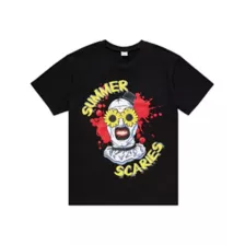 Art the Clown Summer Scaries T Shirt - Terrifier at Spirit Halloween