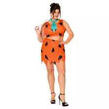 Adult Fred Flintstone Sassy Costume – The Flintstones at Spirit Halloween